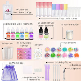 BRIPATI lip gloss tubes empty – ready for your personalized gloss creations