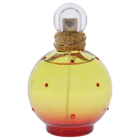 Britney Spears Blissful Fantasy bottle side view with warm sun tones