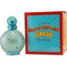 Britney Spears Circus Fantasy bottle closeup; vivid notes for special occasions and evenings.