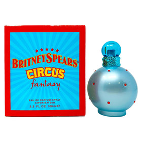 Britney Spears Circus Fantasy bottle pour image; versatile use for day or night.