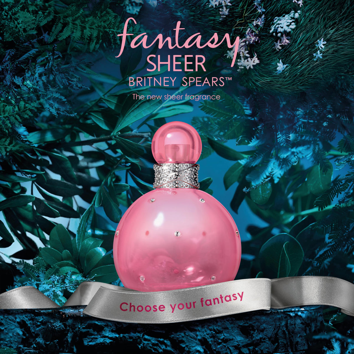 Top notes of Britney Spears Fantasy Sheer: lychee for brightness.