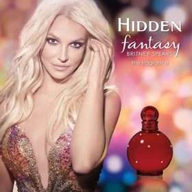 Britney Spears Hidden Fantasy packaging box emphasizes premium appeal and gifting.