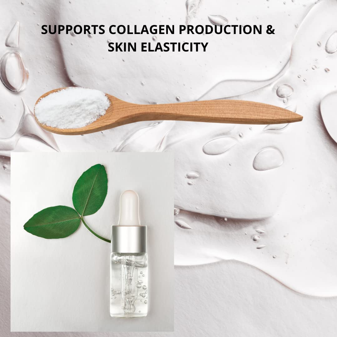 Brittanie's Thyme hyaluronic serum application routine on clean skin.
