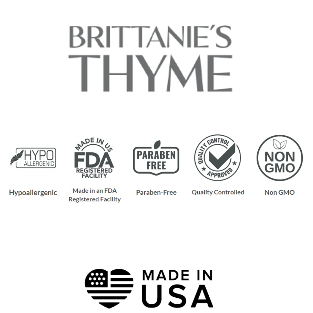 Brittanie’s Thyme 64oz pack shown in box for value