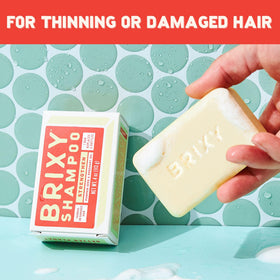 BRIXY caffeine boost scalp image showing potential stimulation