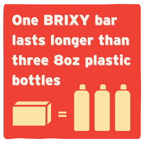 BRIXY eco-packaging FSC paperstock illustration