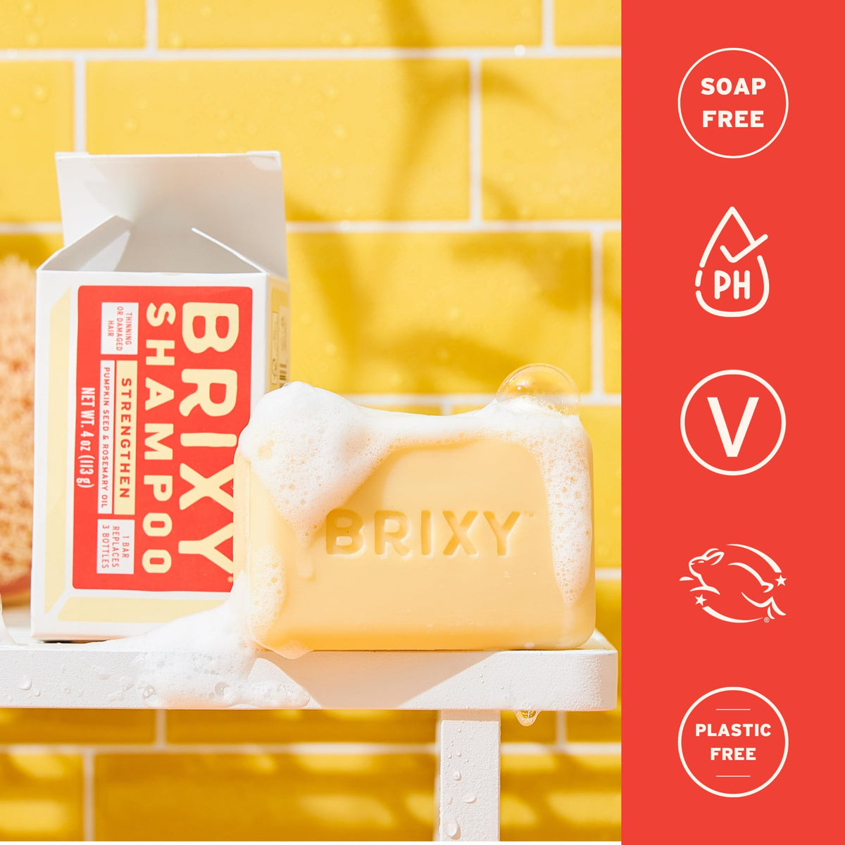 BRIXY rosemary oil ingredient highlight with refreshing scent