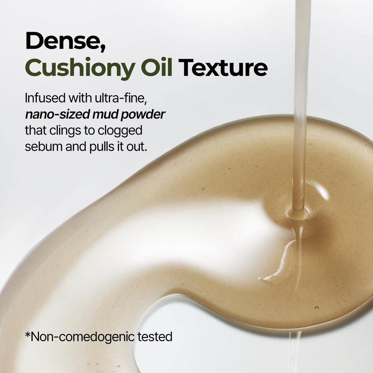 BRMUD Vegan cleansing technology graphic indicating gentle, non-tugging removal
