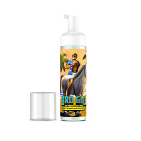 Bro Glo King Bundle back applicator aiding even coverage for hard-to-reach areas.