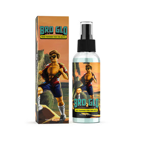 Bro Glo King Bundle body applicator ensuring smooth, streak-free application.
