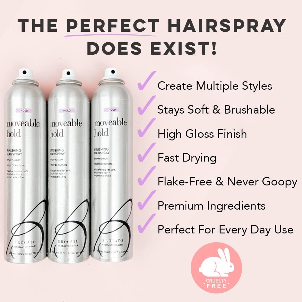 Brocato Moveable Hold long-lasting style through humidity