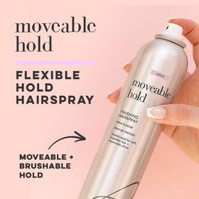 Brocato Moveable Hold spray provides a smooth, non-sticky finish with natural shine