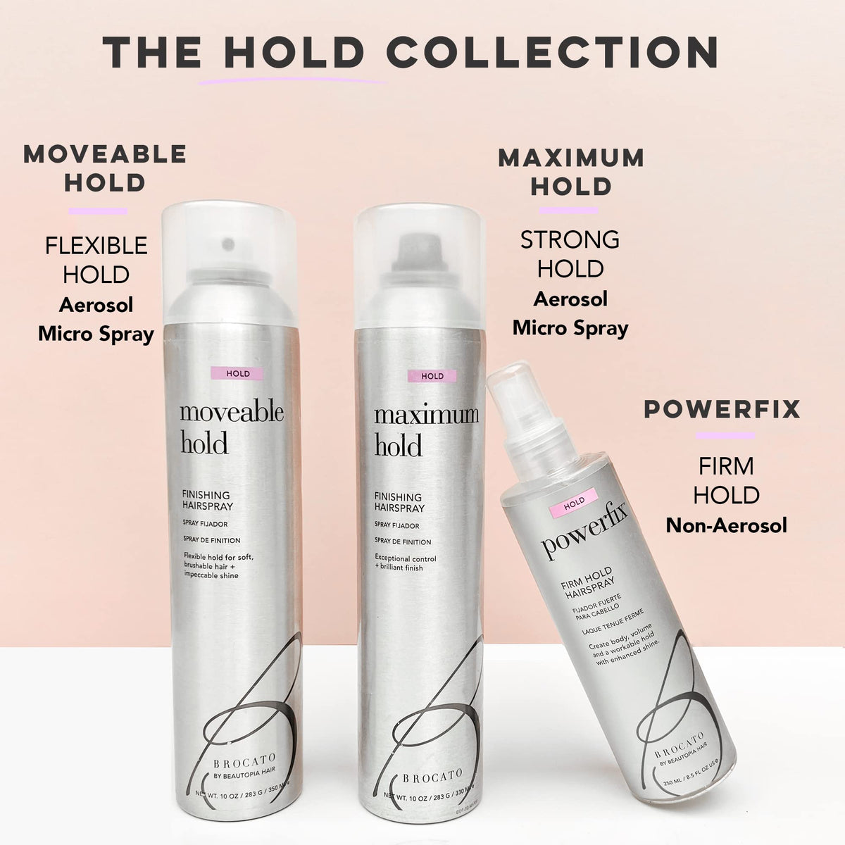 Brocato Powerfix volume boost spray adding body to hair