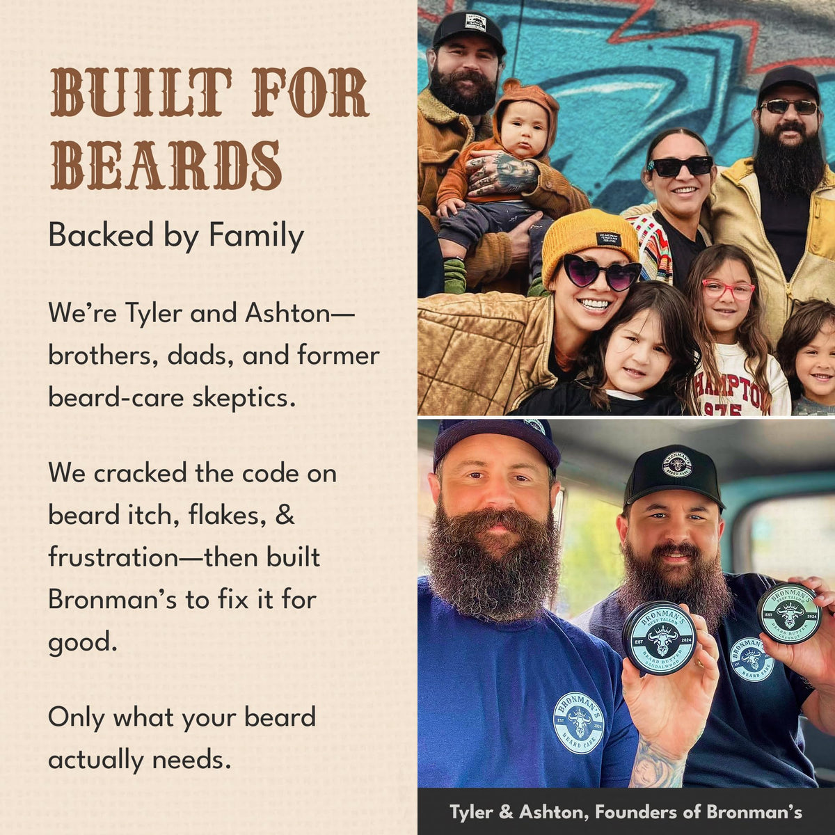 Bronmans coconut beard butter texture closeup for easy application and a soft beard