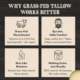Bronmans beard balm hands applying closeup demonstrates conditioning for all beard types