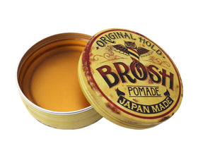 BROSH Original Pomade classic shine bottle view for subtle gloss