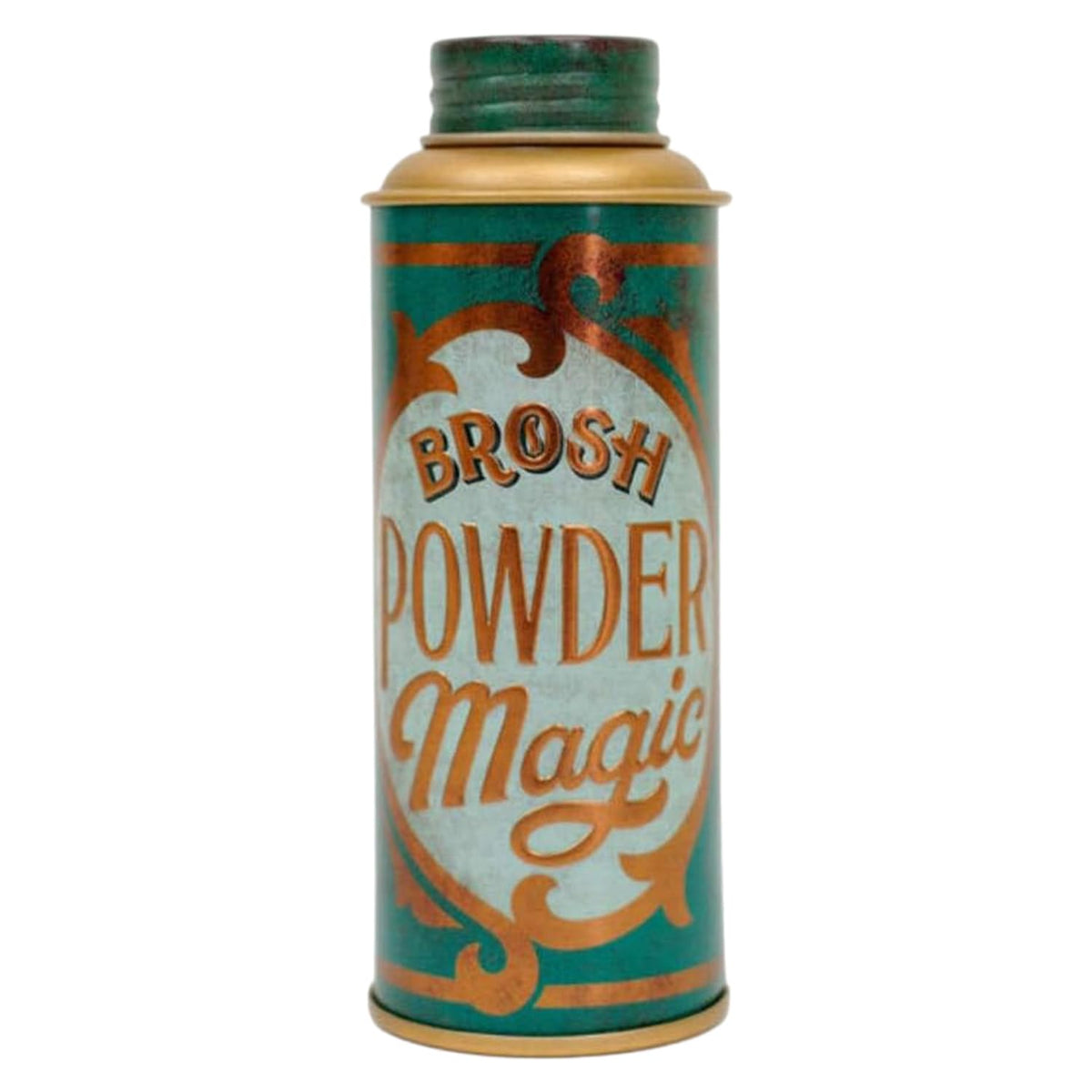 BROSH Powder Magic Pomade close-up texture showing subtle lift and natural feel