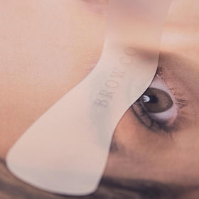 Brow Code Sculpt & Seal wrap material highlights ultra-thin silicone comfort.