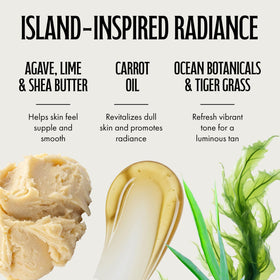 Brown Sugar After Dark finish leaves skin smooth and vacation-ready after tanning.