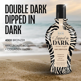 Brown Sugar Dipped bronzer cream texture for a smooth, even tan.