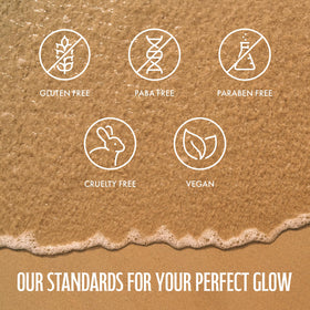 Brown Sugar Double Dark tan session completion hints at a rich glow.
