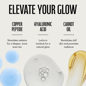 Brown Sugar Embellish Cloud Bronzer application tip illustrates easy, even spread.