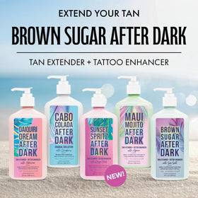 Brown Sugar Embellish Cloud Bronzer tattoo detail looks vibrant and defined.