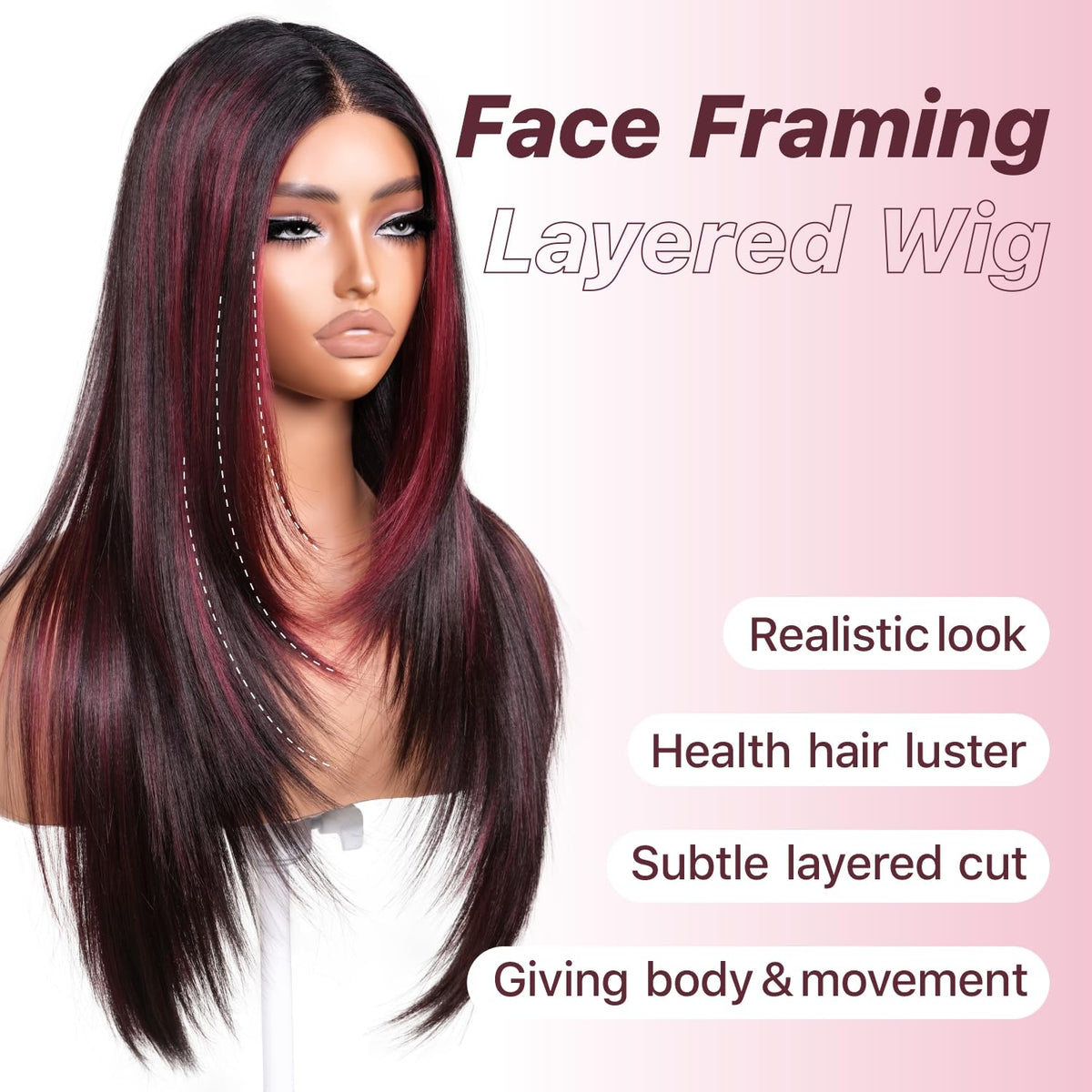 BrownBomb beginner-friendly wig designed for quick wear and removal