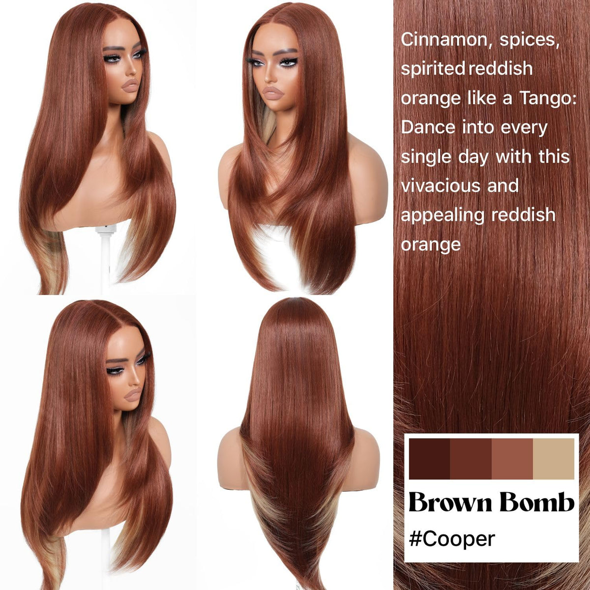 BrownBomb Cooper Blond wig 13x4x1 lace closure for secure fit