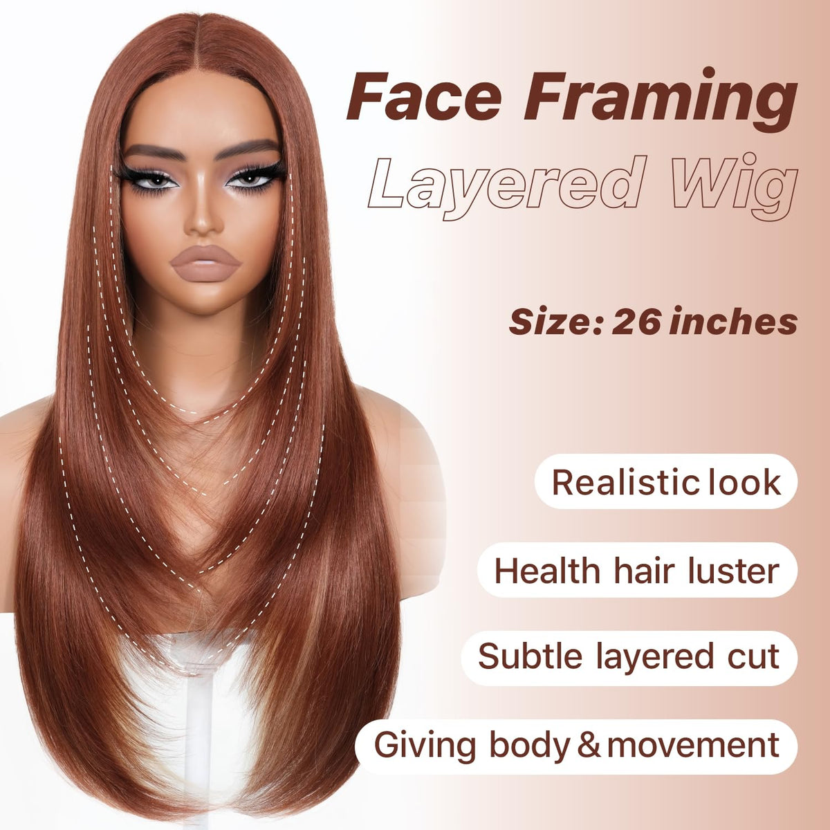 BrownBomb Cooper Blond wig pre-plucked for ready-to-wear convenience