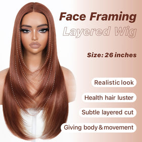 BrownBomb Cooper Blond wig pre-plucked for ready-to-wear convenience