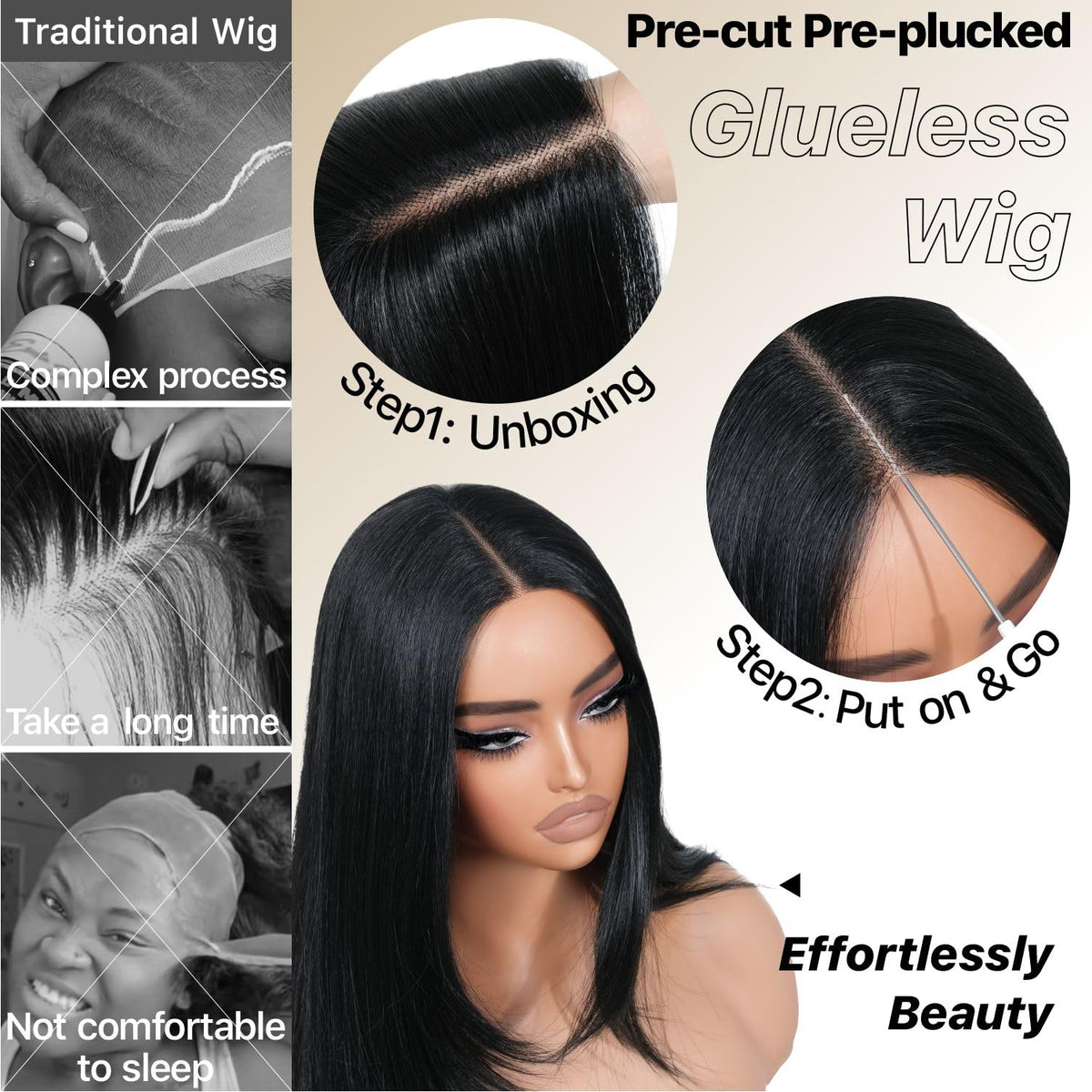 BrownBomb 13x4x1 HD lace closure provides natural looking scalp illusion