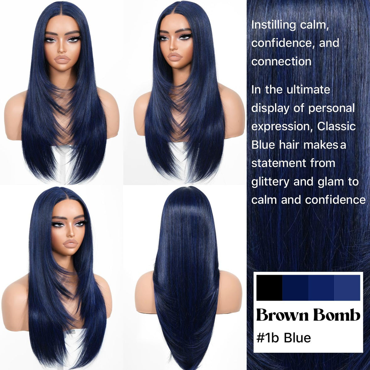 BrownBomb HD lace front closure detail for natural-looking parting.