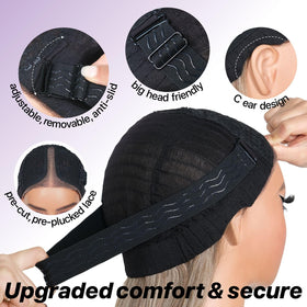 BrownBomb Pre-plucked pre-cut edges for beginner-friendly customization.