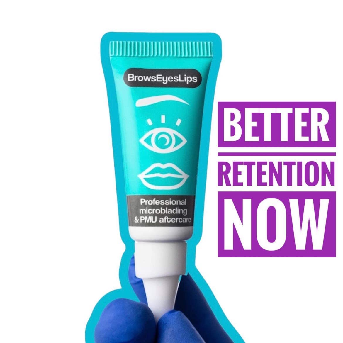 Brows Eyes Lips instruction-friendly design supports daily aftercare routine.
