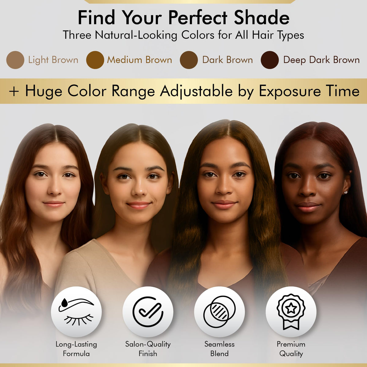 Brows Xpert compact 3.5g kit for convenient on-the-go touch-ups.