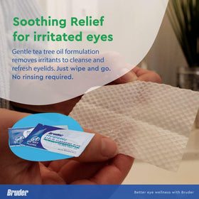 Bruder Pack of 3 with Tea Tree Oil wipes texture for debris removal