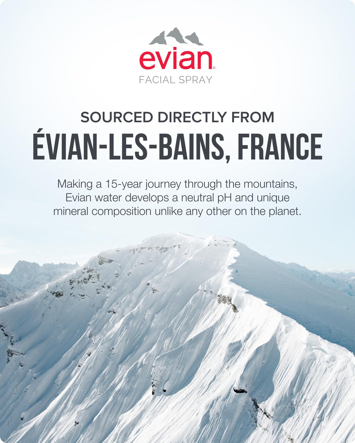 On-the-go hydration with BRUMISATEUR Evian facial spray system
