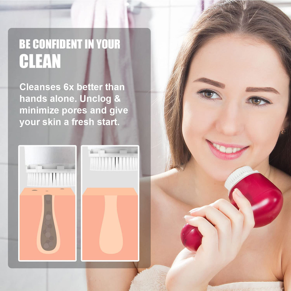 Brushmo 4-pack display showing complete set for easy replacement routine.