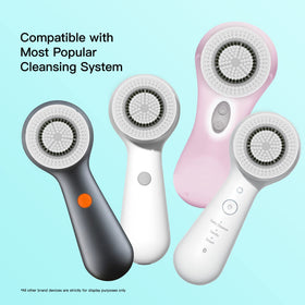 Brushmo Clarisonic Mia 2 compatible brush head offering soft, non-irritating cleansing.