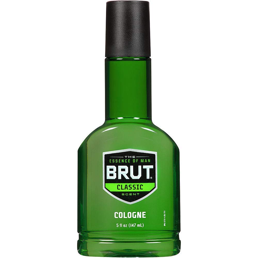 Brut Classic scent bottle—5 oz pack—ideal for daily wear.