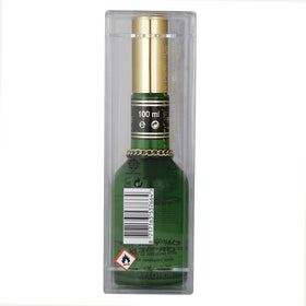 Brut bottle side view highlights classic masculine silhouette