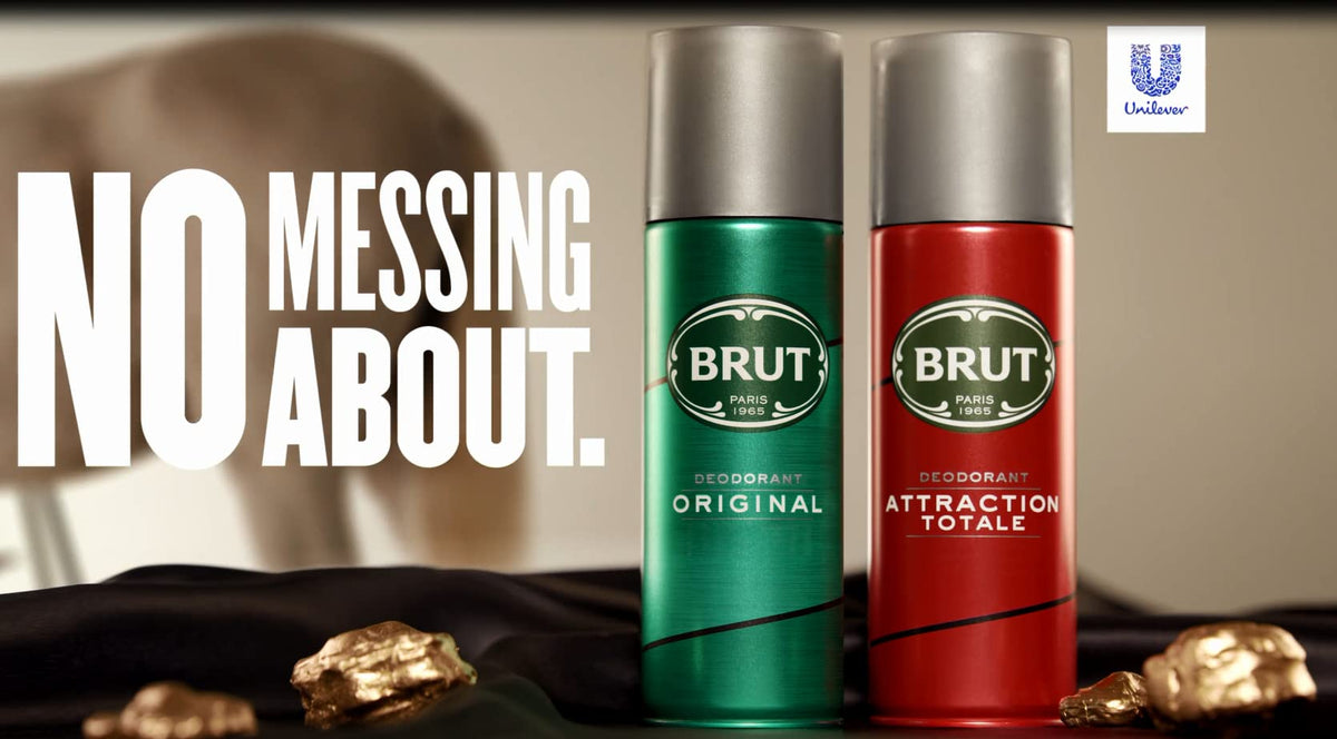 Brut Original EDT on a casual day out for a quick refresh.