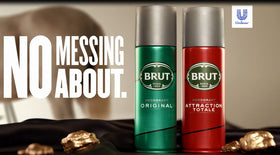 Brut Original EDT on a casual day out for a quick refresh.
