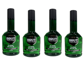 Brut Splash on Lotion bottle front view for everyday fragrance and easy hydration