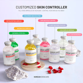 BRÜUN Total Care Complex Ampoule ideal for face and body use.