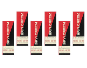 Brylcreem 3in1 hair cream pack shows easy styles, shine, and conditioning.