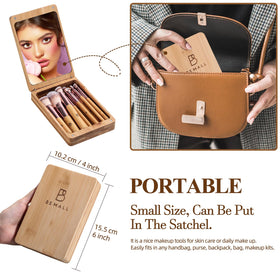 BS-MALL blush brush for natural-looking color and soft finish