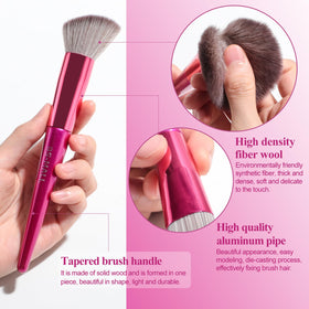 BS-MALL eyeshadow brush for precise blending and color application.