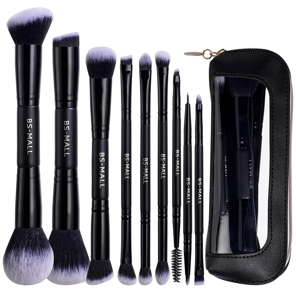 BS-MALL foundation and concealer brushes for flawless coverage on the go.
